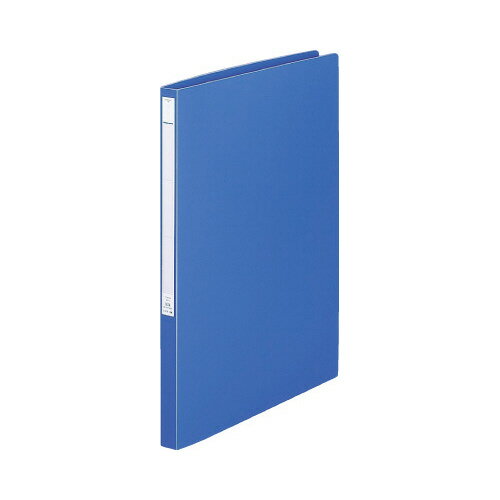 リヒトラブ パンチレスファイル厚とじ 藍A3縦背幅25mm
