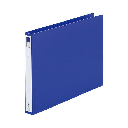 リヒトラブ リングファイルツイストリング青B4横背幅36mm