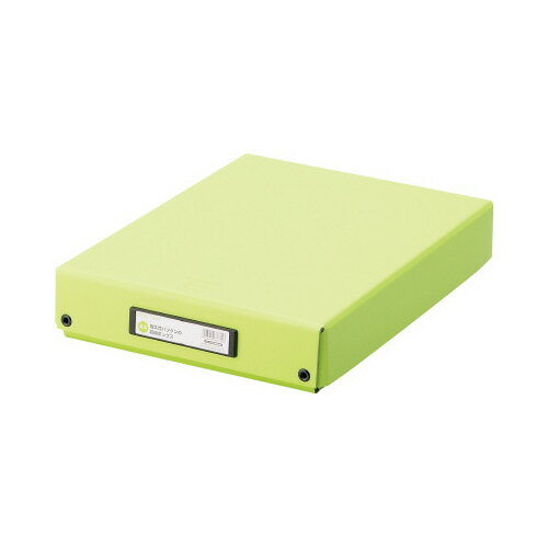 リヒトラブ デスクトレー くるみ貼りA4 黄緑