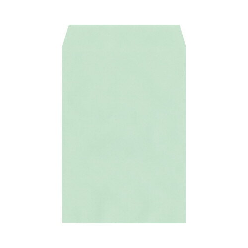 キングコーポレーション ソフトカラー封筒 角6 グリーン 100枚