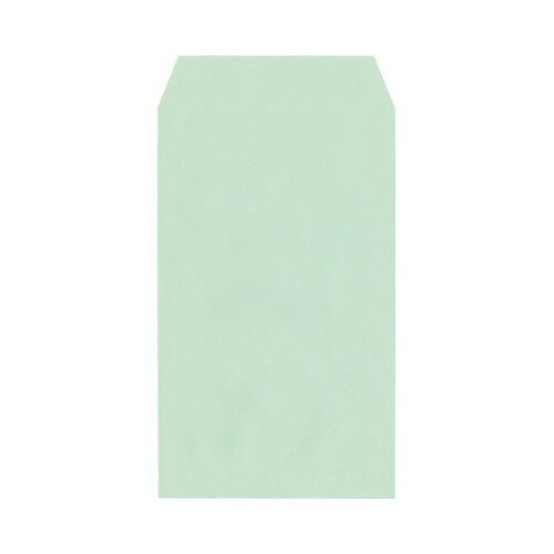 キングコーポレーション ソフトカラー封筒 角8 グリーン 100枚