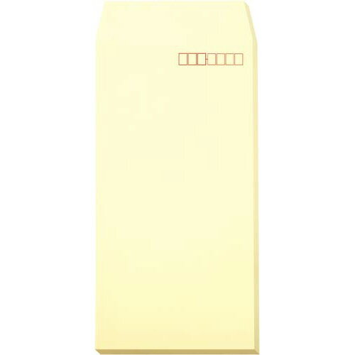 キングコーポレーション ソフトカラー封筒 長3 クリーム 100枚入