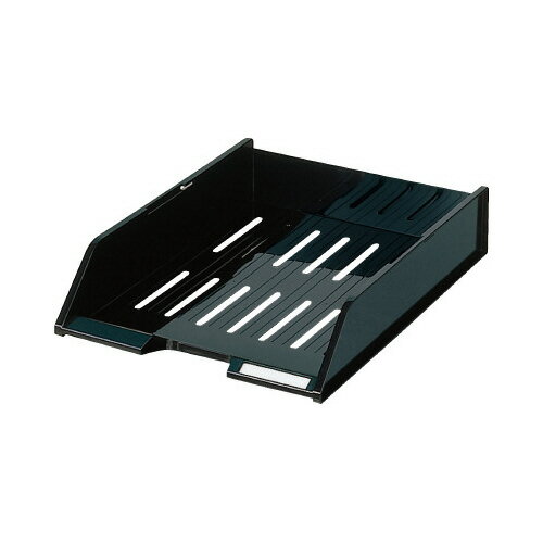 コクヨ スタッキングトレー A4 タテ 黒