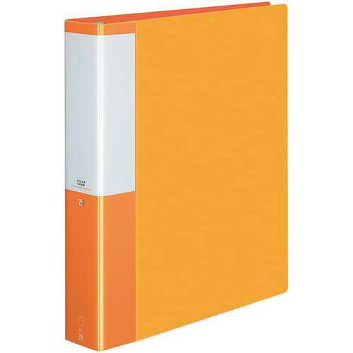 コクヨ クリヤーBポジティ替紙式橙A4縦背幅53mm