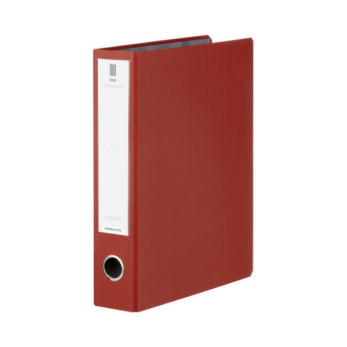 コクヨ チューブF<NEOS>A4縦背幅65mm 赤