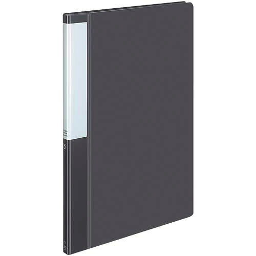 コクヨ クリヤーブックポジティ　A4縦　濃灰　20P20冊