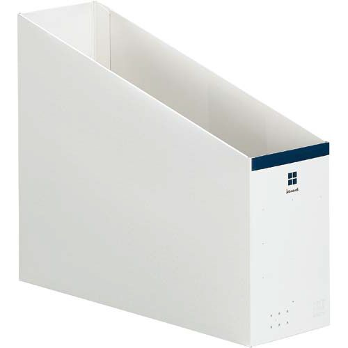 カウネット　「カウコレ」プレミアム 2WAYファイルボックス　A4縦・横ネイビー5個