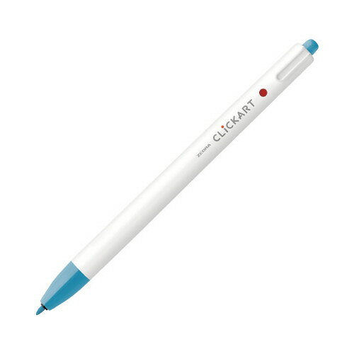 ゼブラ 水性ペン　クリッカート　ライトブルー　10本