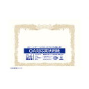 オキナ OA対応 賞状用紙 B4タテ書 10枚入