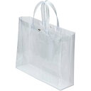 カウネット「カウコレ」プレミアム 持ち出しやすいシースルーバッグ Mサイズ 10個