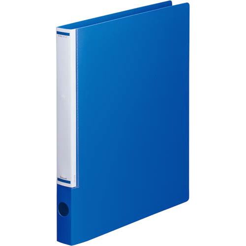 カウネット 「カウコレ」プレミアム マニュアルリングF背幅32mmA4縦 青