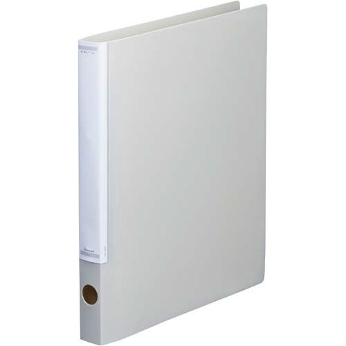 カウネット 「カウコレ」プレミアム マニュアルリングF背幅32mmA4縦 灰 10冊