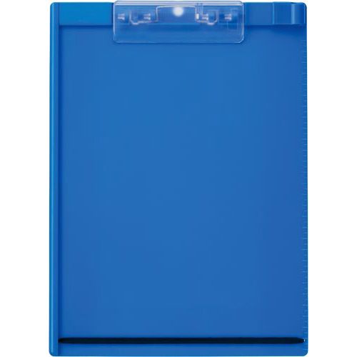 カウネット 「カウコレ」プレミアム 四隅がめくれにくいクリップボードA4縦ネイビー×5