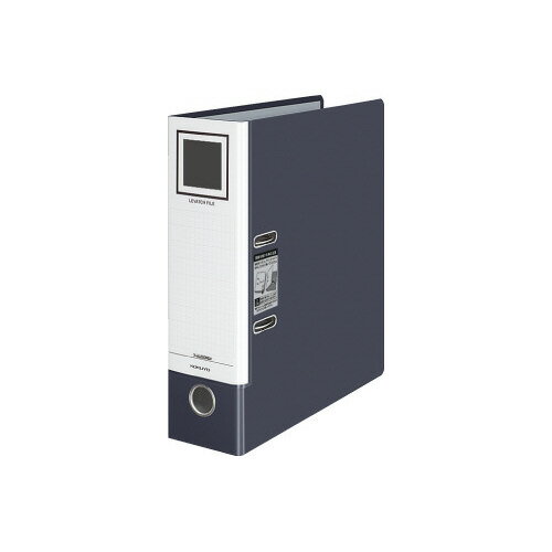 コクヨ レバッチファイル A4縦 背幅93mm 濃灰