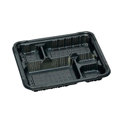 福助工業 憩いRPー4ー2H黒E本体耐熱弁当容器50枚