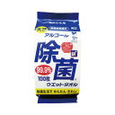 コーヨー化成 天然アルコール除菌ウェット詰替え 100枚入