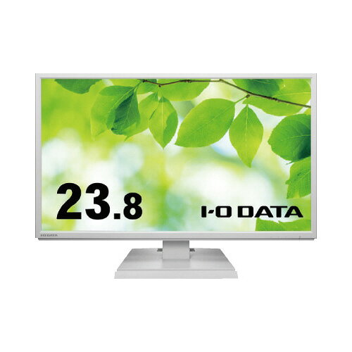 アイ・オー・データ機器 23．8型ワイド液晶ディスプレイ　白