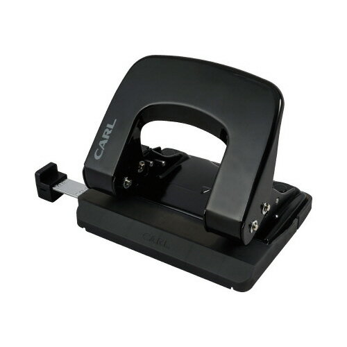 カール事務器 2穴パンチ アリシス 20枚穿孔 ブラック
