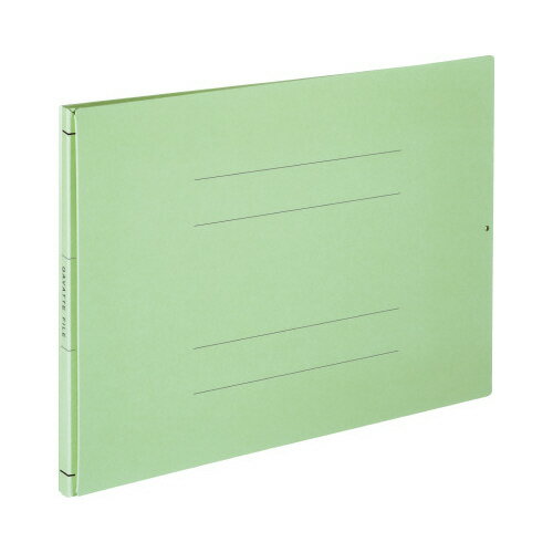 コクヨ ガバットファイル(活用・紙製)A4ヨコ 緑 10冊