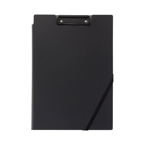 コクヨ 書類すっきりクリップホルダー ブラック×10