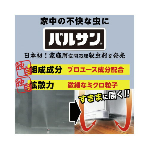 レック バルサン燻煙　ワンプッシュ　霧タイプ46．5g×5
