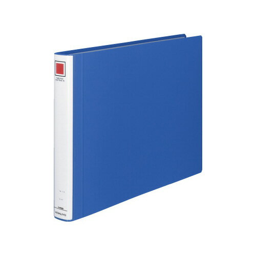コクヨ チューブFエコツインR青A3横背幅45mm