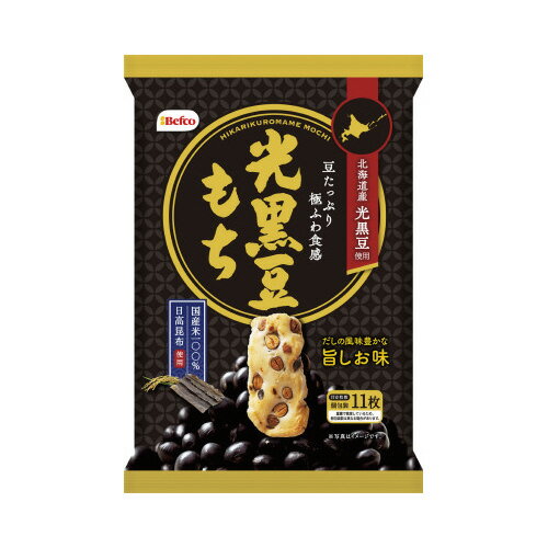 栗山米菓 光黒豆もち65g