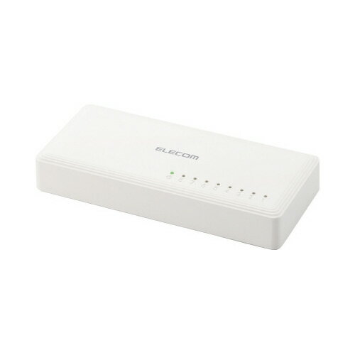 エレコム スイッチングハブ プラ筐体 8ポート エレコム スイッチングハブ プラ筐体 8ポート