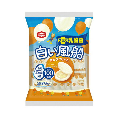 亀田製菓 白い風船ミルククリーム15枚×3