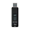 アーキサイト USBメモリ USB3.2 32GB ブラック