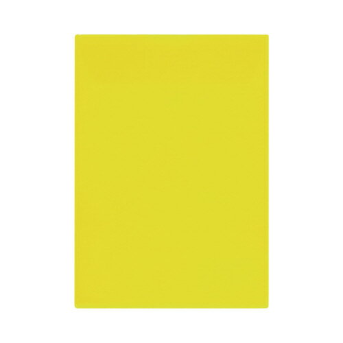 キングジム ジャケットホルダ−封筒タイプ　A4タテ　黄