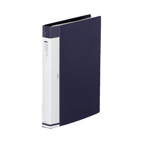 リヒトラブ 名刺帳交換式 A4縦 540名 藍