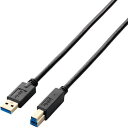 エレコム USB3.0ケーブル(A−B) 1m ブラック