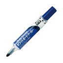 ぺんてる ホワイトボードマーカーノックル 中字丸芯 青10本