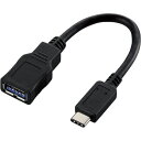 エレコム USB A−C変換 ケーブル ブラック