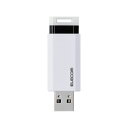 エレコム USB3.1メモリー ノック式 64GB ホワイト