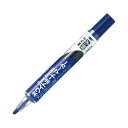 ぺんてる ホワイトボードマーカーノックル 細字丸芯 青10本