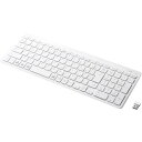 エレコム 無線コンパクトキーボードパンタグラフ式薄型ホワイト