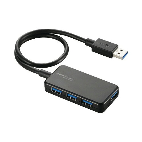 エレコム USB3．0ハブ　4ポート　バスパワー　ブラック