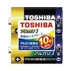 東芝ライフスタイル アルカリ1　シュリンクパック　単2形（2本入）