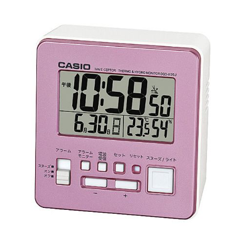 カシオ デジタル電波置時計　DQD−805J−4JF【取寄商品】