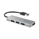 バッファロー USB3.0 4ポート ハブ シルバー