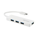 バッファロー USB TypeC ハブ ホワイト