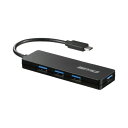バッファロー USB TypeC ハブ ブラック