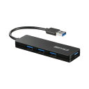 バッファロー USB3.0 4ポート ハブ ブラック