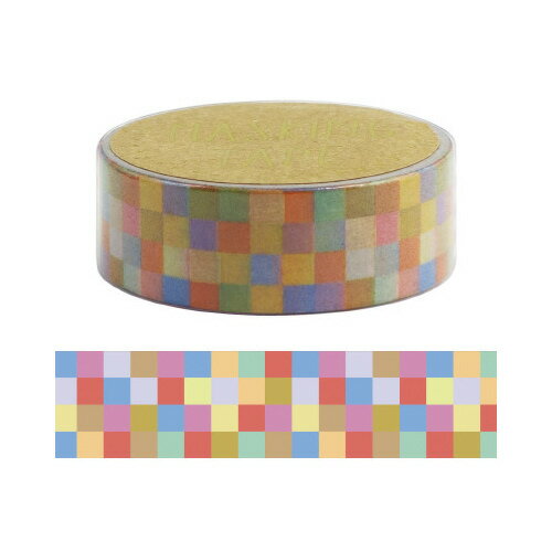 ワールドクラフト マスキングテープ カラフルシック