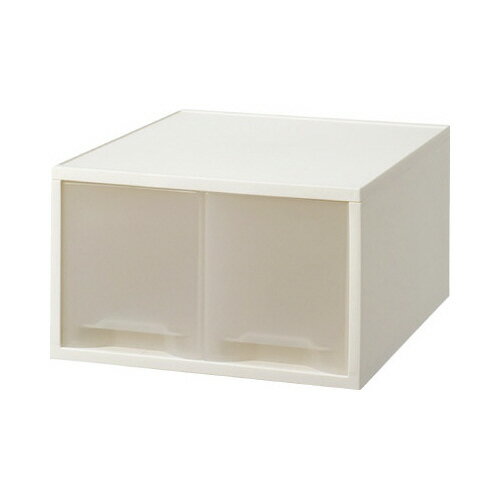 岩崎工業 引き出しケース A4タテ深型ハーフホワイト 3台