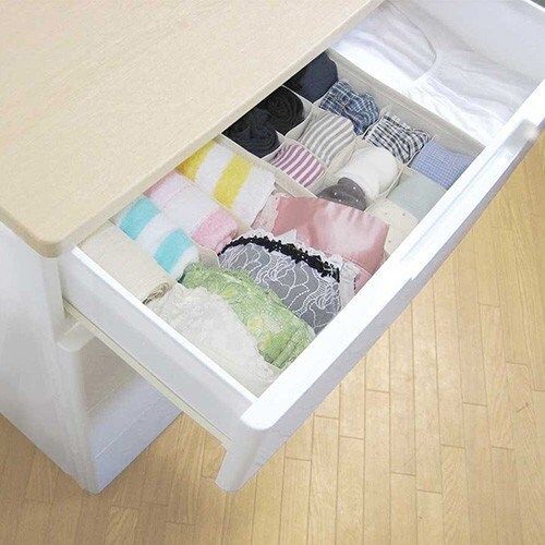 東洋ケース チェスト仕切りボックス　4マスタイプ　無地【取寄商品】