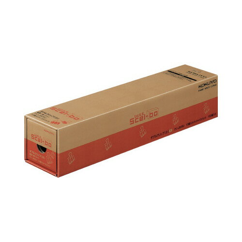 コクヨ ダブルクリップ<Scel−bo>黒 小X3