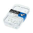 コクヨ プラスチック画鋲 ダルマタイプ 15本 透明X5